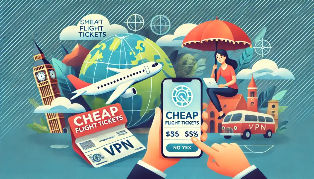 航空券を安く買う方法の海外VPNまとめ