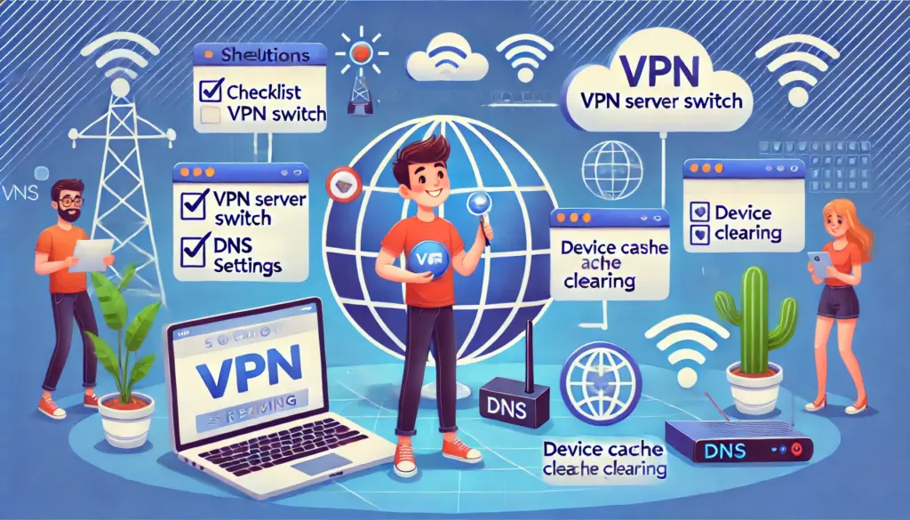 プライムビデオが海外VPNで見れない時の対処ポイントまとめ