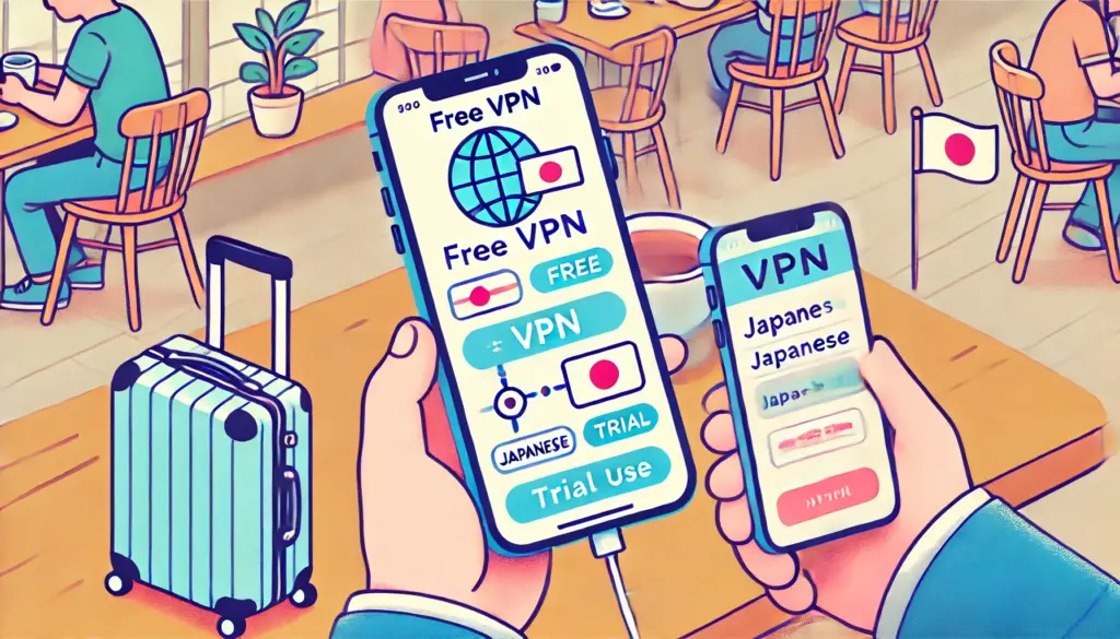 VPNを海外から日本のiPhoneアプリでの無料利用