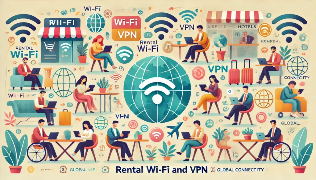 海外や中国でのレンタルWi-FiとVPNの活用まとめ