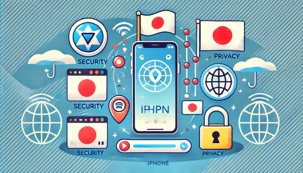 VPNを海外から日本、iphoneの活用ポイントまとめ