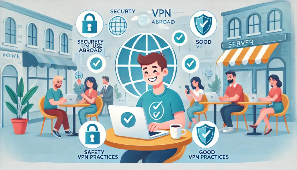 マカフィーVPNを海外で使う際のポイント総まとめ