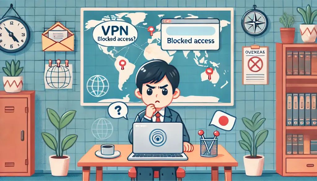 ペアーズを海外からVPNで使えない時の対策
