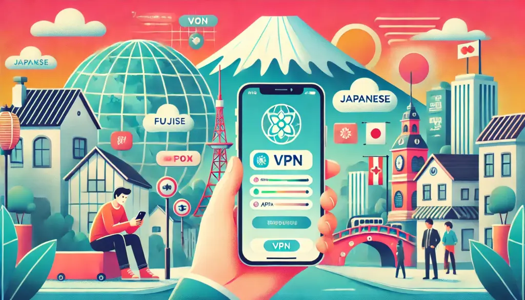 VPNを海外から日本のiPhoneアプリの使い方