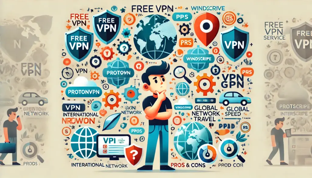 海外旅行にVPN無料のおすすめ比較