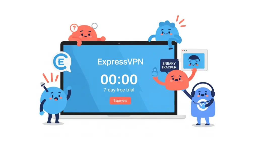 ExpressVPNの7日間無料で試す際の注意点